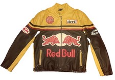 Red bull lederjacke gebraucht kaufen  Duisburg