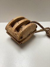 Antique double block for sale Antique double block for sale  COLCHESTER