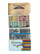 Vtg grumbacher oil d'occasion  Expédié en Belgium