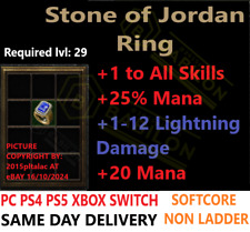 ✅ PC PS4 PS5 XBOX SWITCH✅ SOJ Stone OF Jordan D2R DIABLO 2 ITENS RESSUSCITADOS comprar usado  Enviando para Brazil