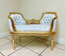 tufted leather bench for sale  Miami