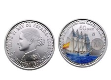 ESPAÑA -MONEDA 40 EUROS PLATA Y COLOR 2025 - EL CANO -PLASTICO ORIGINAL-ENVIO YA comprar usado  Enviando para Brazil