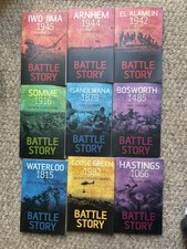 Battle story books for sale  POOLE