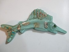 Vintageturquoise lucite shell for sale  Tallmadge