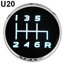 LANCIA DELTA  Pomello di cambio in pelle retroilluminato 6 velocità led bianco  comprar usado  Enviando para Brazil