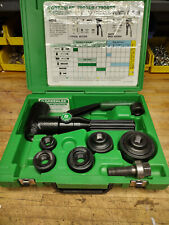 Greenlee hydraulic knockout for sale  New Castle