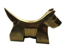 Vintage brass scotty for sale  STIRLING