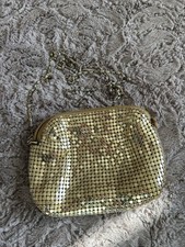 Gold chainmail crossbody for sale  CROOK