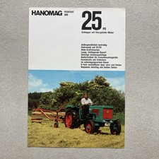 Riginal prospekt hanomag gebraucht kaufen  Bernried