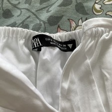 Zara white blouse for sale  WOLVERHAMPTON