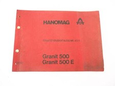 Hanomag granit 500 gebraucht kaufen  Merseburg
