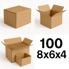 100 8x6x4 corrugated for sale  Zionsville