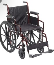 Nova cadeira de rodas Drive Medical Rebel com apoio para os pés swing-away comprar usado  Enviando para Brazil