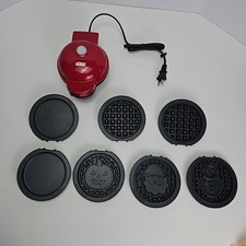 Mini máquina de waffle Dash multiplaca 7 pratos removíveis Natal, Halloween  comprar usado  Enviando para Brazil