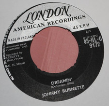 Johnny burnette dreamin for sale  UK