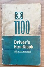1100 driver handbook for sale  CARDIFF