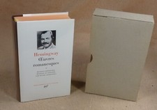 Pleiade ernest hemingway d'occasion  Beaurieux
