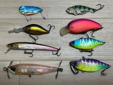 Juego de 8 en 1 Jackall Issei Daiwa y otros. segunda mano  Embacar hacia Mexico