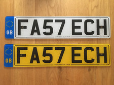 Fast private reg for sale  HEREFORD