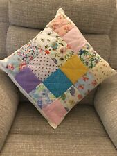 Handmade patch cushion. for sale  CWMBRAN