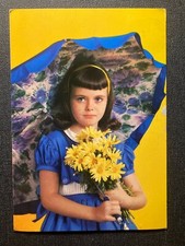 Cartolina postale bimba usato  Volvera