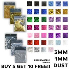 Biodegradable glitter chunky for sale  NARBERTH