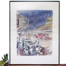 Motor racing art for sale  LONDON