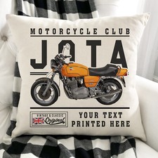 Personalised motorbike cushion for sale  BRIDGNORTH