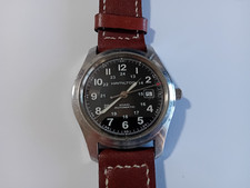Usado, Relógio masculino automático Hamilton cáqui campo H704450 mostrador preto data #2462 comprar usado  Enviando para Brazil