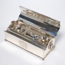 Antique silverplated armorial for sale  Boonton