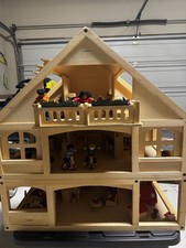 Wooden dollhouse set for sale  Katy