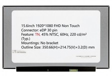 Painel de tela LED A+ 15.6 FHD para Lenovo IdeaPad Slim 3 15IAH8 83ER 30 pinos, usado comprar usado  Enviando para Brazil