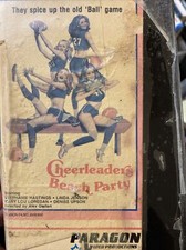 Usado, VHS Chuck Vincent's CHEERLEADERS BEACH PARTY 1978 Lynn Hastings Rare Rental Case comprar usado  Enviando para Brazil