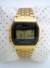 Usado, RELÓGIO CASIO VINTAGE RETRÔ COLEÇÃO DIGITAL A159WGEA-1EF OURO JAPÃO GENUÍNO comprar usado  Enviando para Brazil