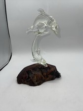 Glass dolphins figurine for sale  New Orleans