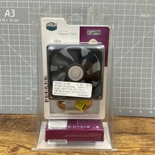 Cooler Master Versão Universal CPU Cooler Hyper TX3 Nova Caixa Aberta comprar usado  Enviando para Brazil