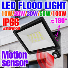 Led floodlight pir for sale  HARLOW