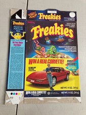 Freakies cereal box for sale  Liberty