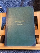 Felix mendelssohn athalia d'occasion  Rennes