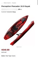 Perception pescador 10.0 for sale  Enterprise