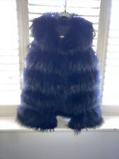 Raccoon fur gilet for sale  BRIGHTON