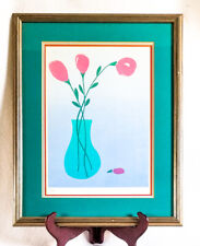Flower print serigraph for sale  Seattle