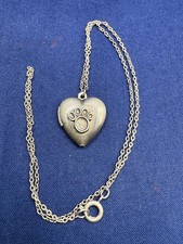 Vintage heart locket for sale  Sully