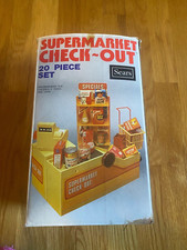 Vintage Sears Supermercado Check-Out 20 Peças Conjunto na Caixa - Tem TODAS as Peças com Caixa comprar usado  Enviando para Brazil