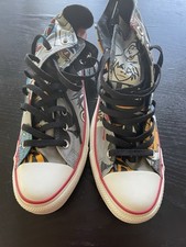 Novo na caixa 2011 Converse X Gorillaz tênis masculino de cano alto cinza masculino 10 comprar usado  Enviando para Brazil