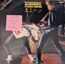 Scorpions Tokyo Tapes Vinyl Record VG+/VG NL 28331 1978 1st Press comprar usado  Enviando para Brazil