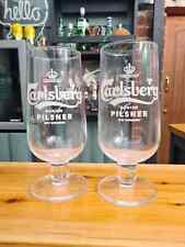 Pair pint carlsberg for sale  CLEVEDON