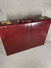 Vtg burgundy leather for sale  Plain City