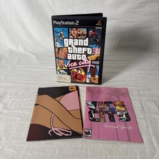 Grand Theft Auto Vice City Sony PlayStation 2 2002 GTA PS2 Black Label mapa CIB na sprzedaż  Wysyłka do Poland