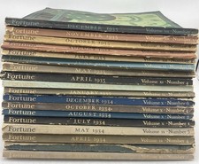 Fortune magazine vintage for sale  San Diego